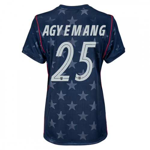 Förenta stater Patrick Agyemang #25 Bortatröja Dam VM 2026 Kortärmad